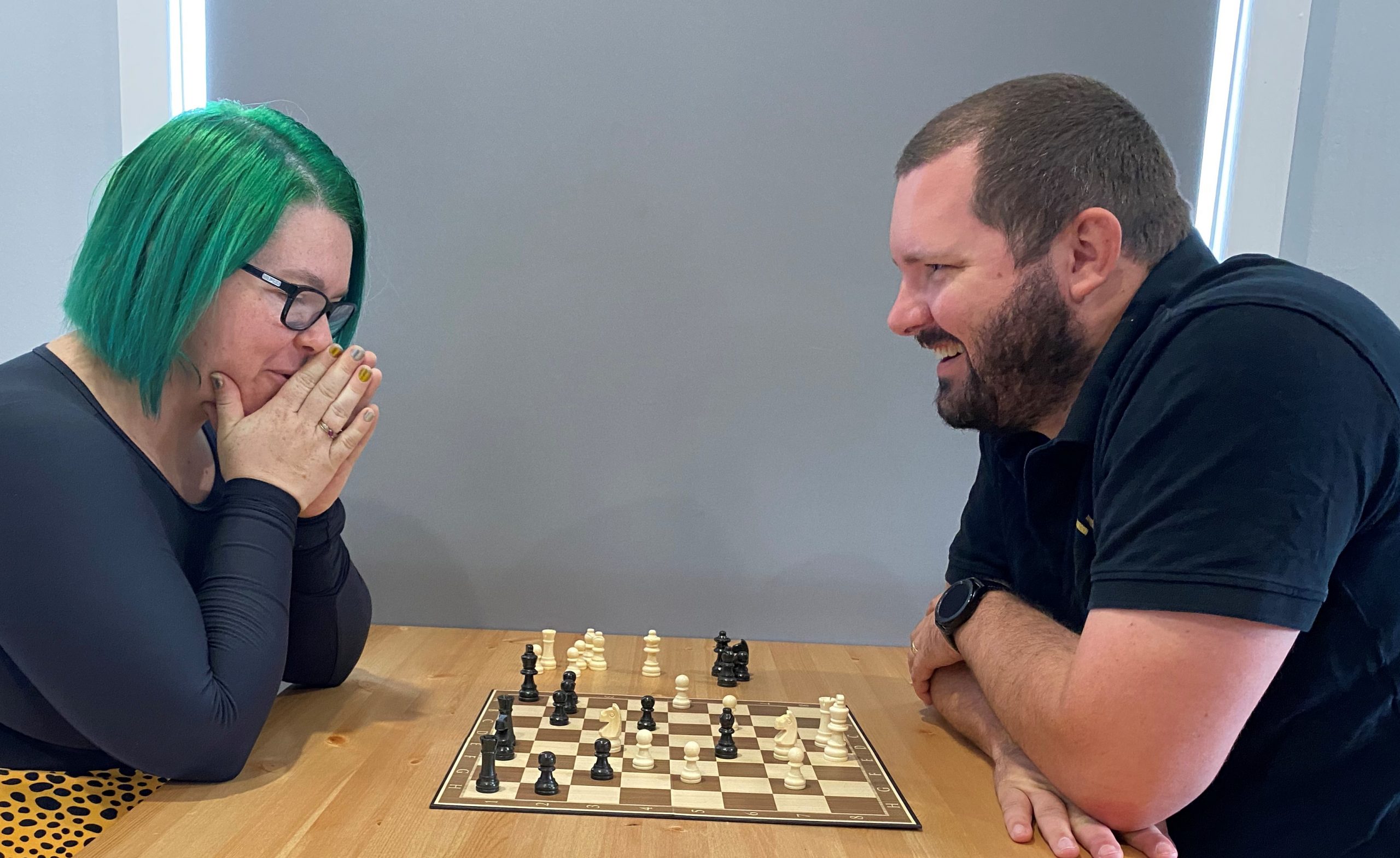 sunshine coast bookkeeping services sarah-jane and anthony playing chess bishops bookkeeping solutions
